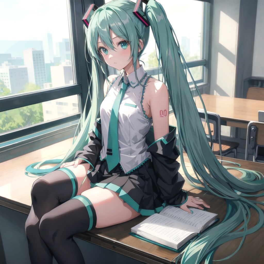 V4B 初音ミク | の人気AIイラスト・グラビア