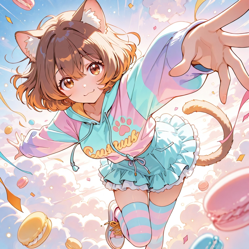 パステルなうちの猫たち