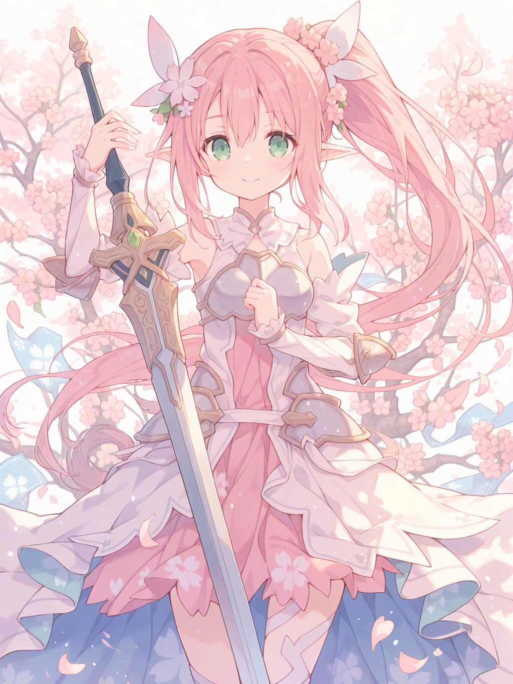 Blooming Sakura Knight