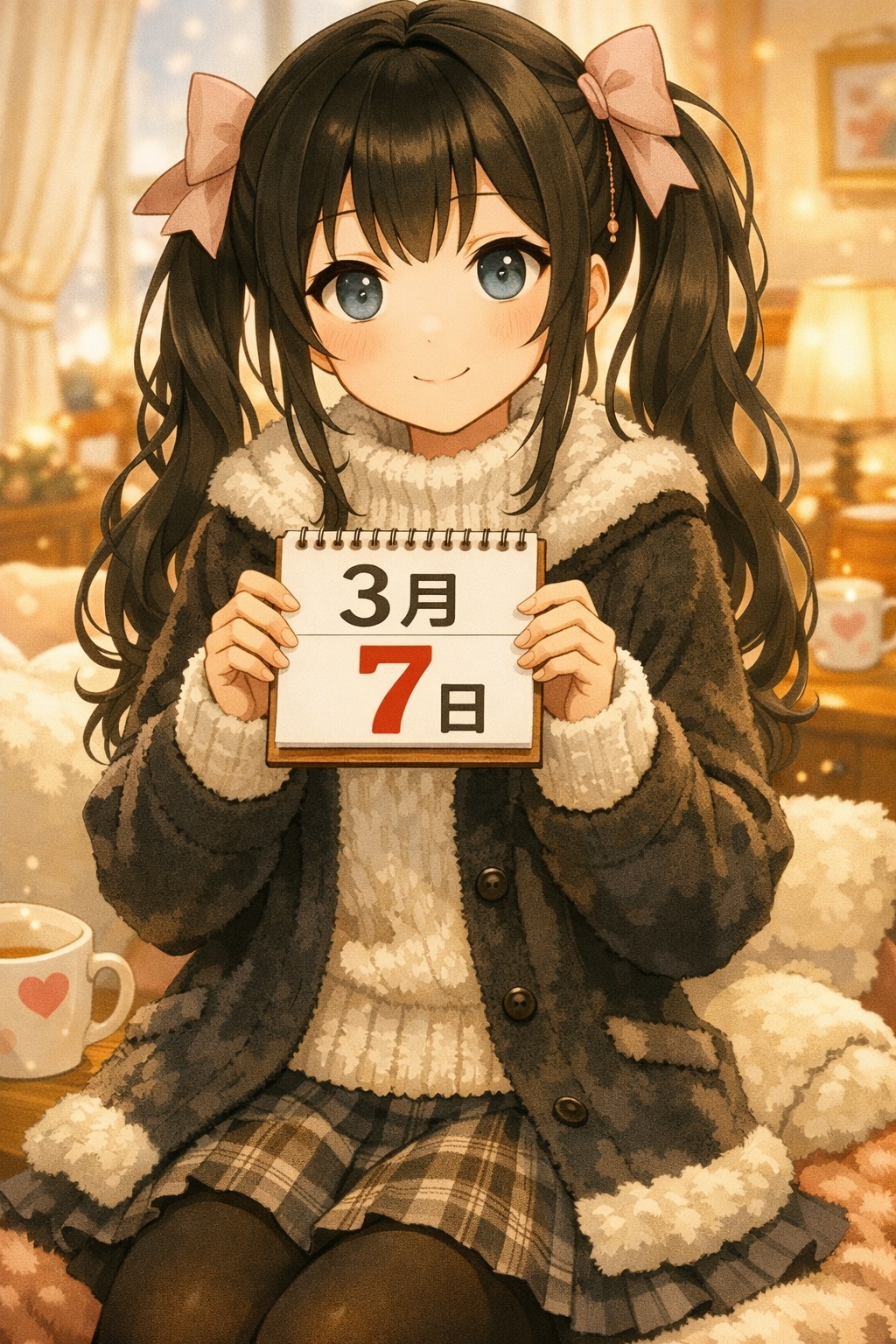 デイリーイラスト 26/3/7【藍音・夢羽】