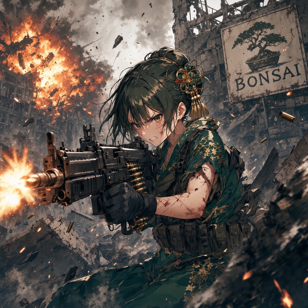 戦うBONSAIちゃん