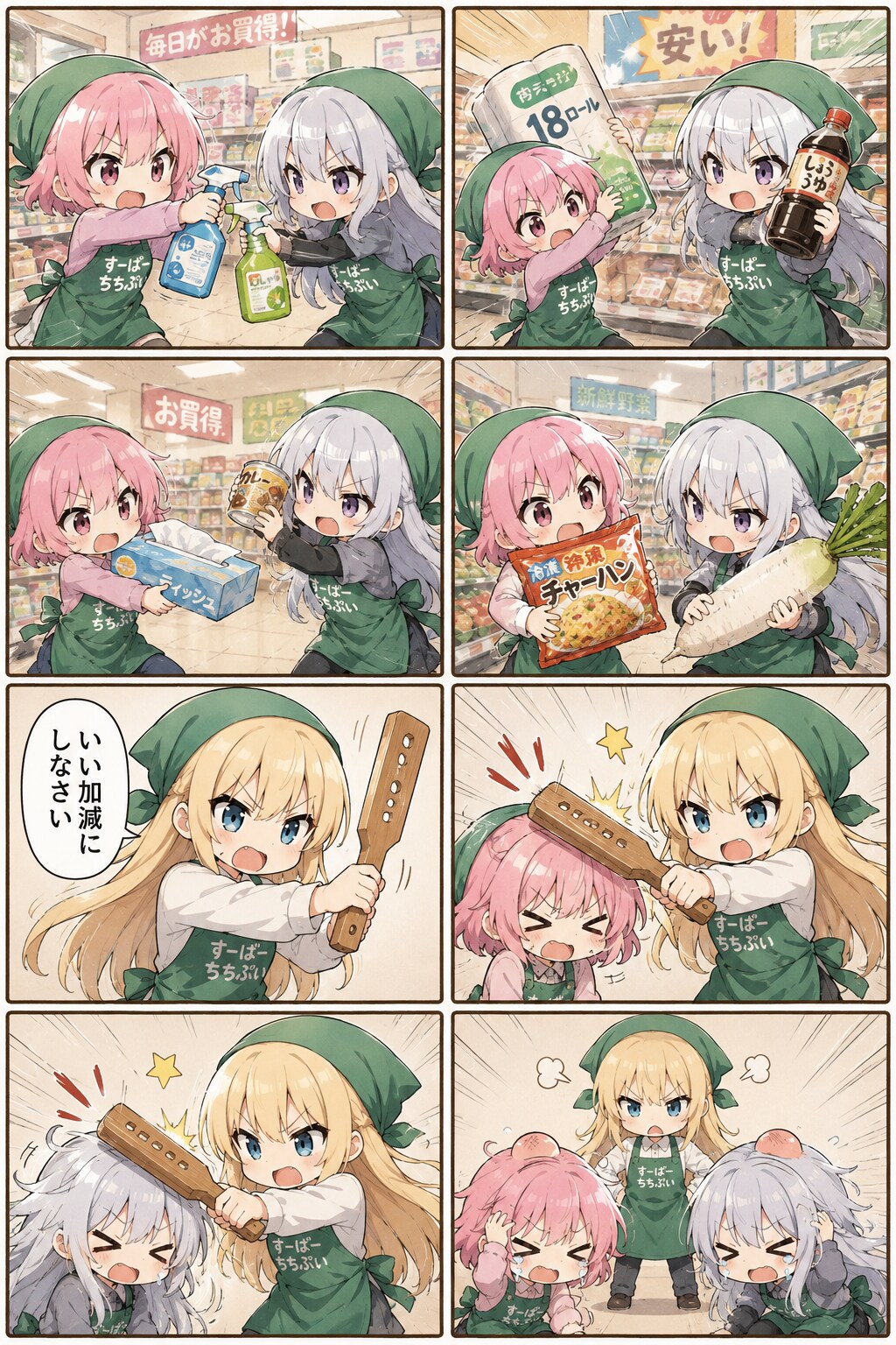 VEGAちゃんvsPRISMちゃん