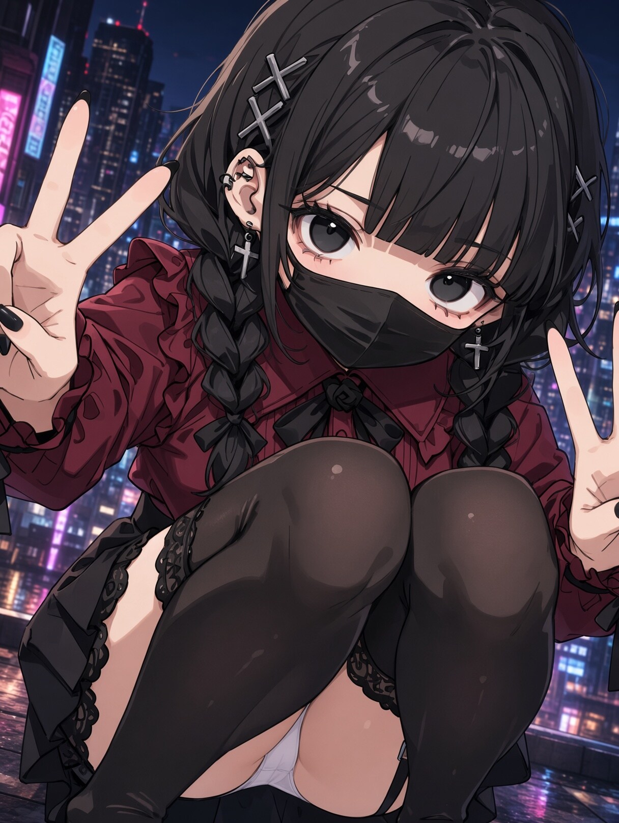 黒髪ちゃんは地雷系