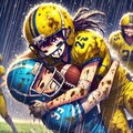 🏈泥まみれの女子アメフト 114 6枚目