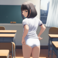 ブルマ少女の着替え、覗いたったｗｗｗ 7枚目
