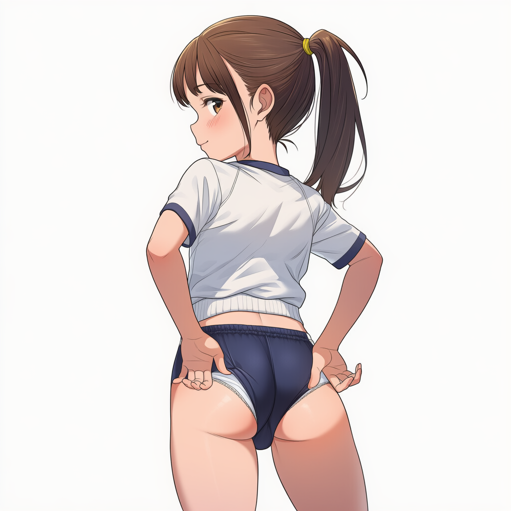 ブルマ少女の着替え、覗いたったｗｗｗ