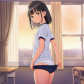ブルマ少女の着替え、覗いたったｗｗｗ 10枚目
