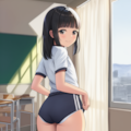 ブルマ少女の着替え、覗いたったｗｗｗ 5枚目