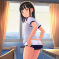 ブルマ少女の着替え、覗いたったｗｗｗ 3枚目