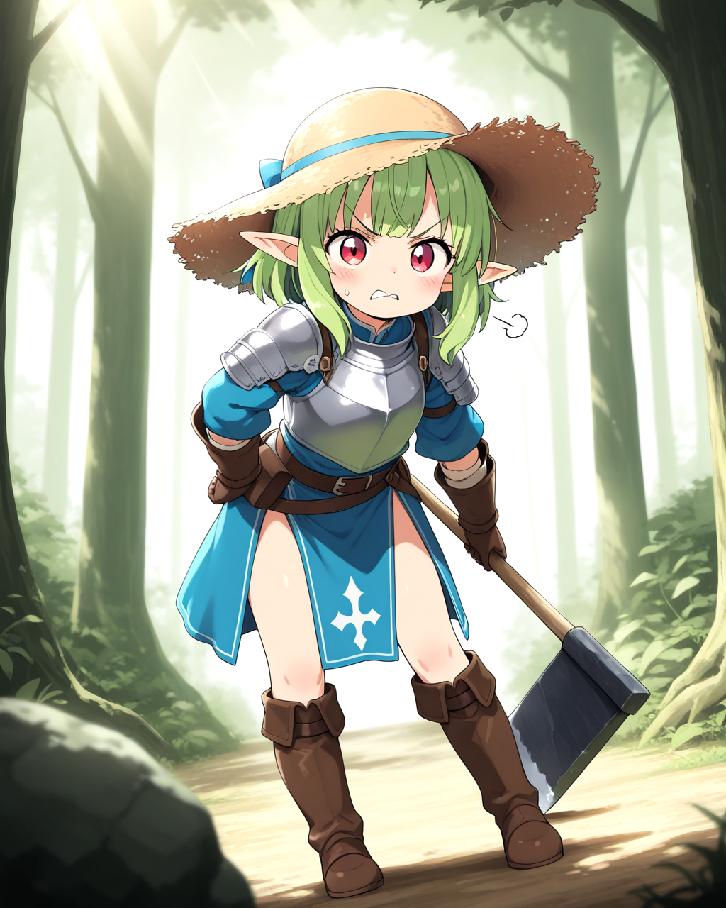 農民から脱却出来ないうちのエルフ