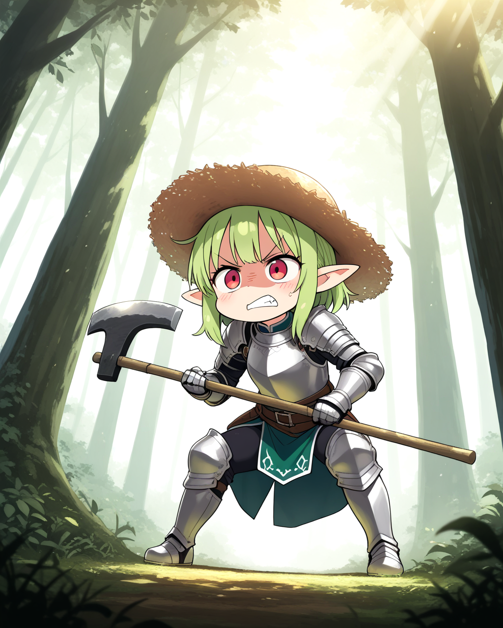 農民から脱却出来ないうちのエルフ