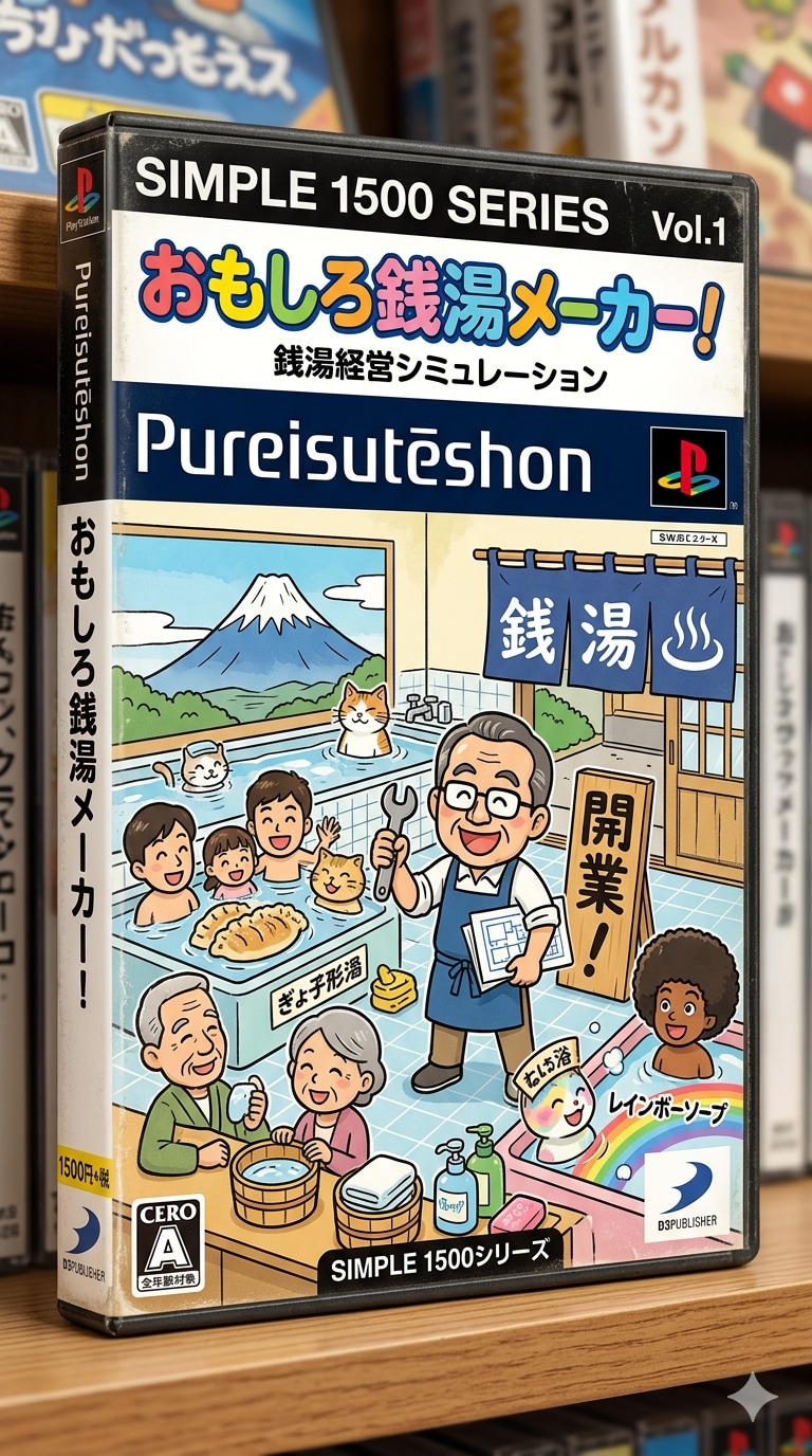[がぞうどうぞ]おもしろ銭湯メーカー