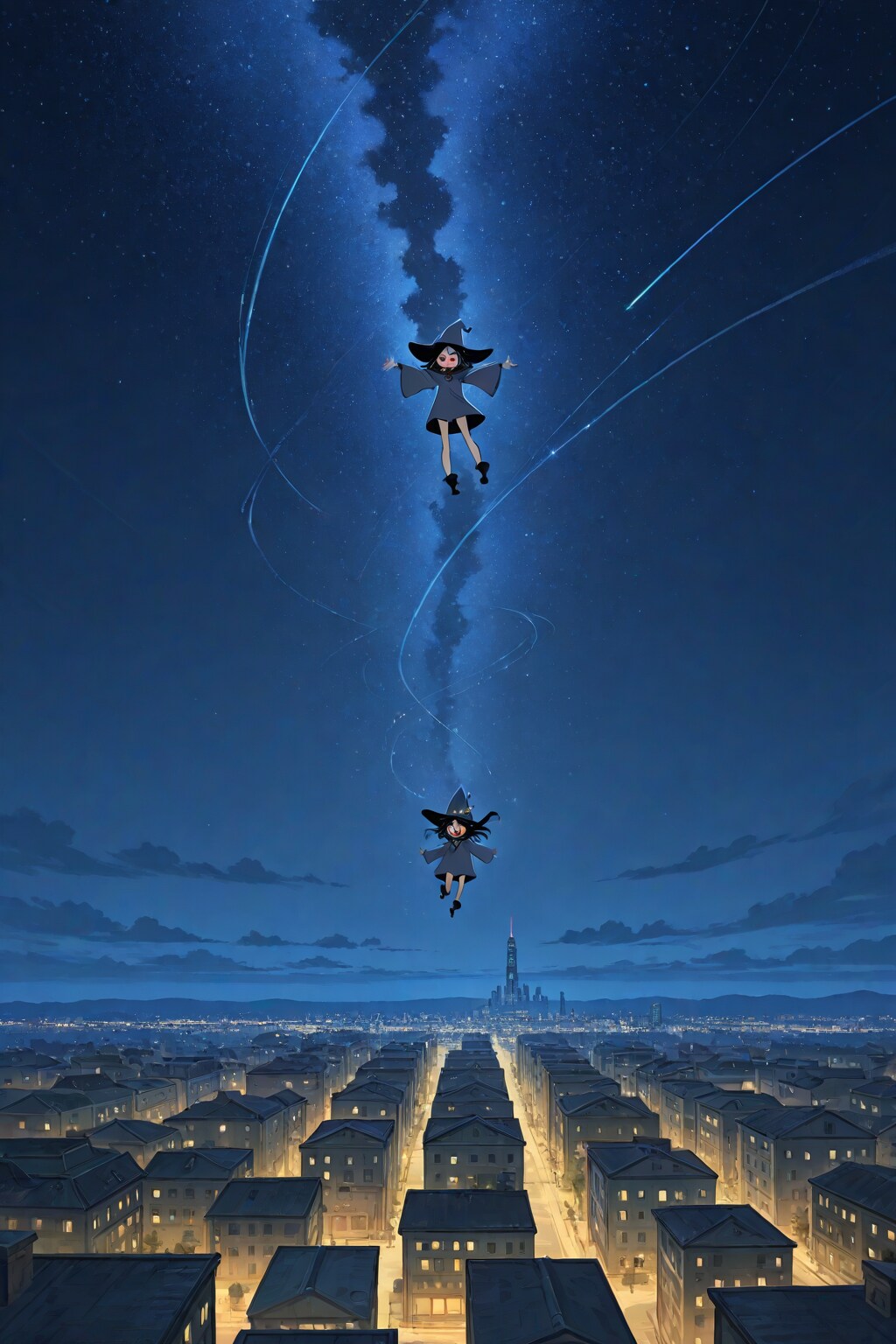 星空と魔女