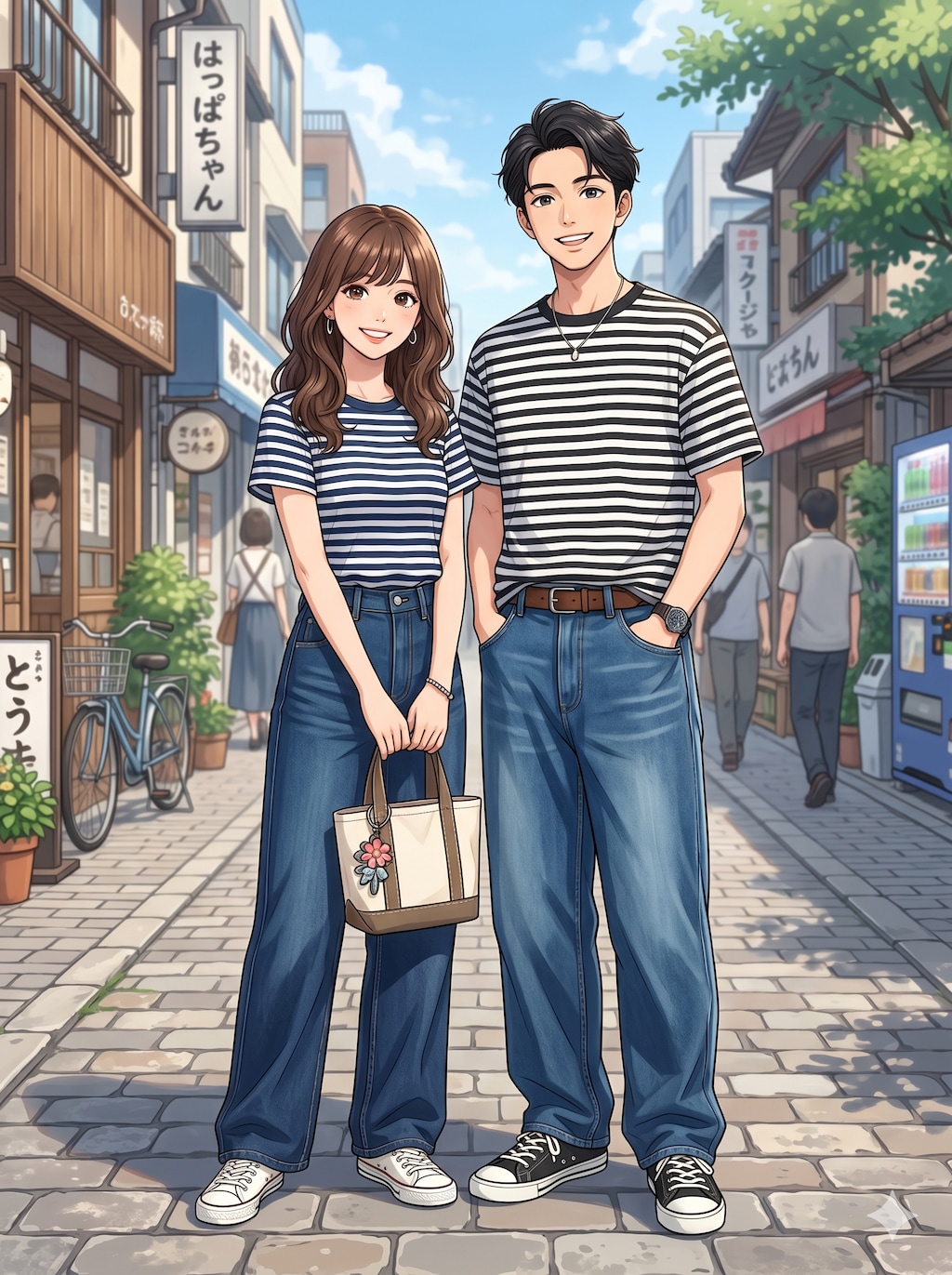 ボーダーシャツ