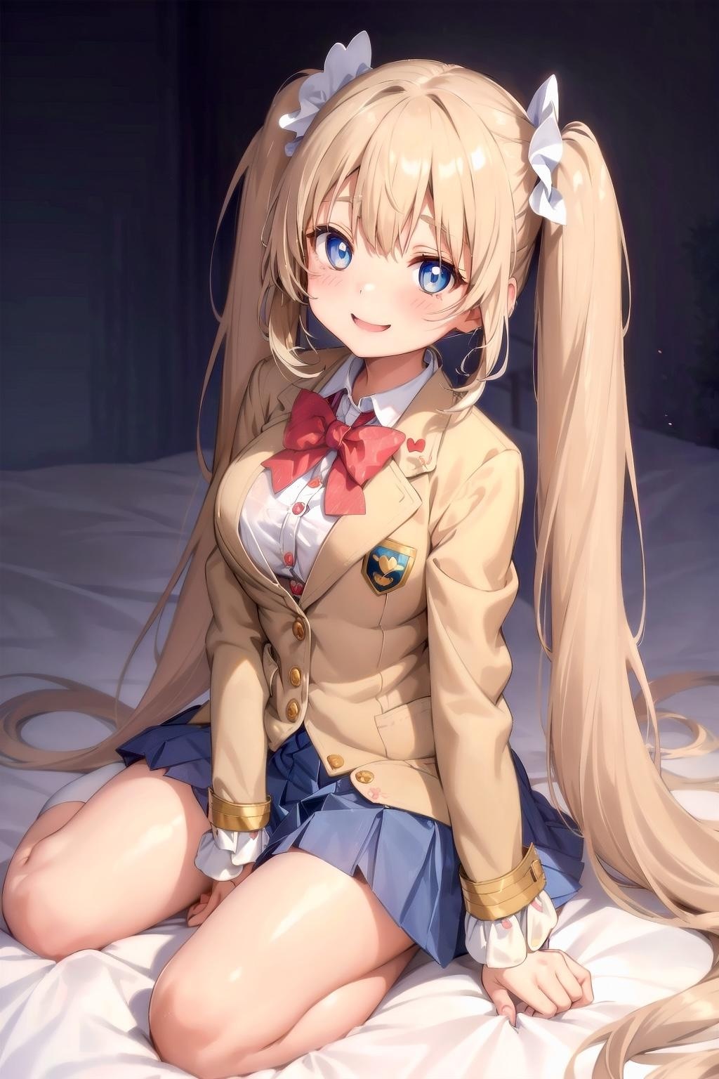 花園とブレザー