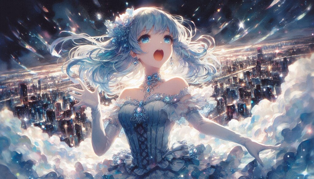 Hold me in the city of light