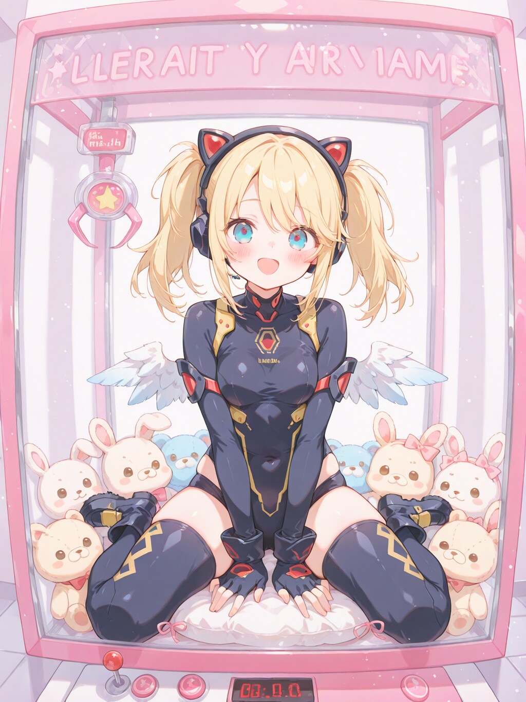 サイバー都市のゲームセンター