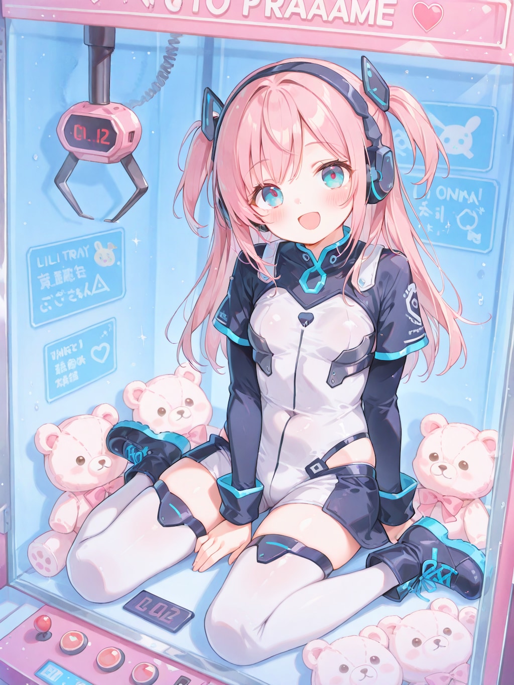 サイバー都市のゲームセンター