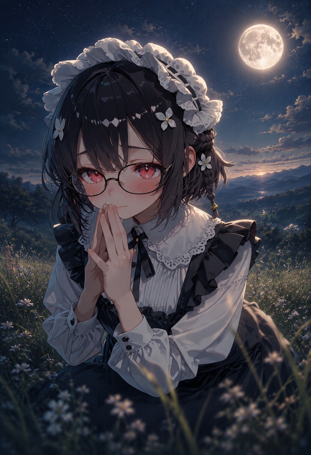 月 | の人気AIイラスト・グラビア