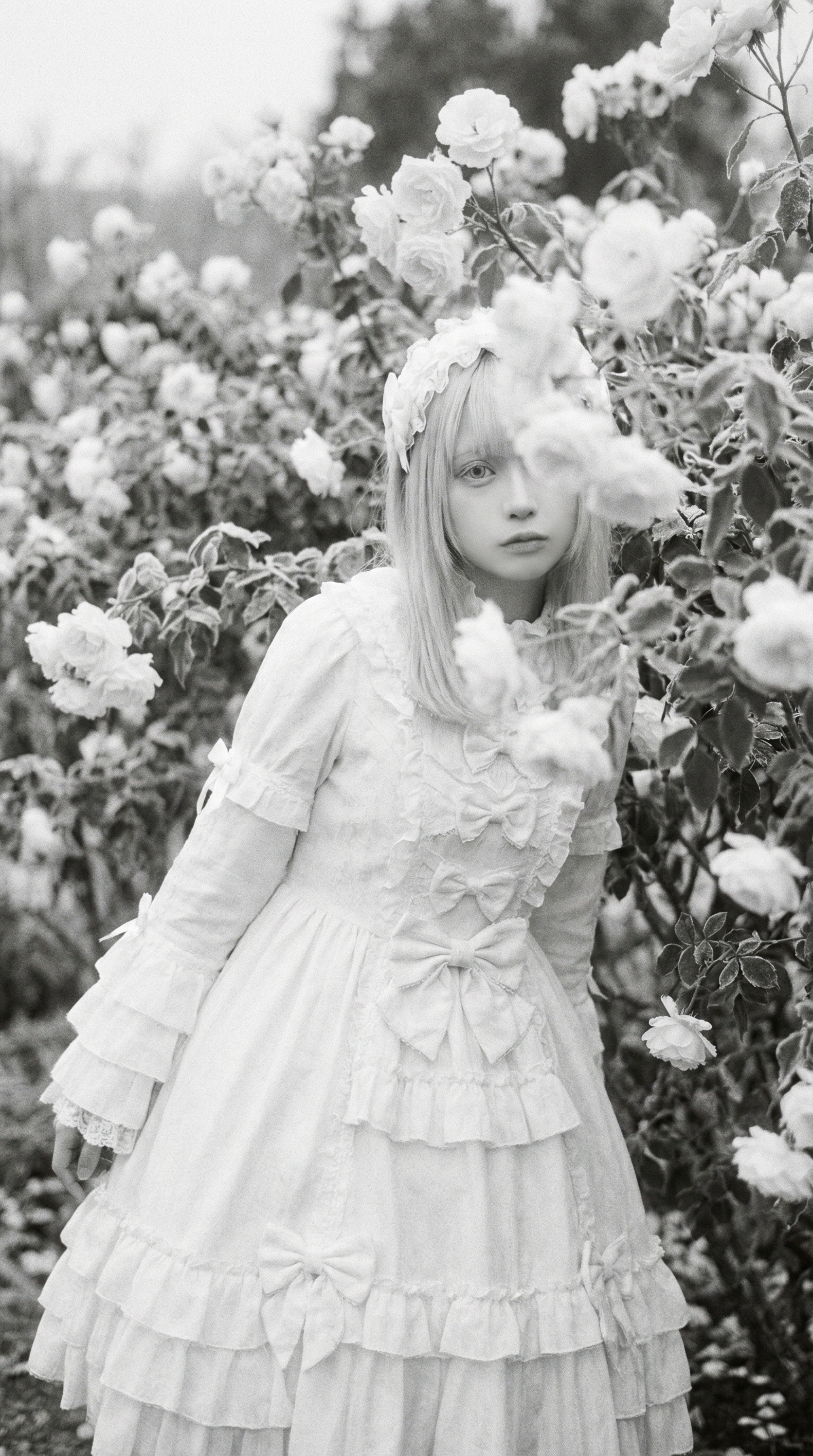 A Silence Blooming in White | の人気AIイラスト・グラビア