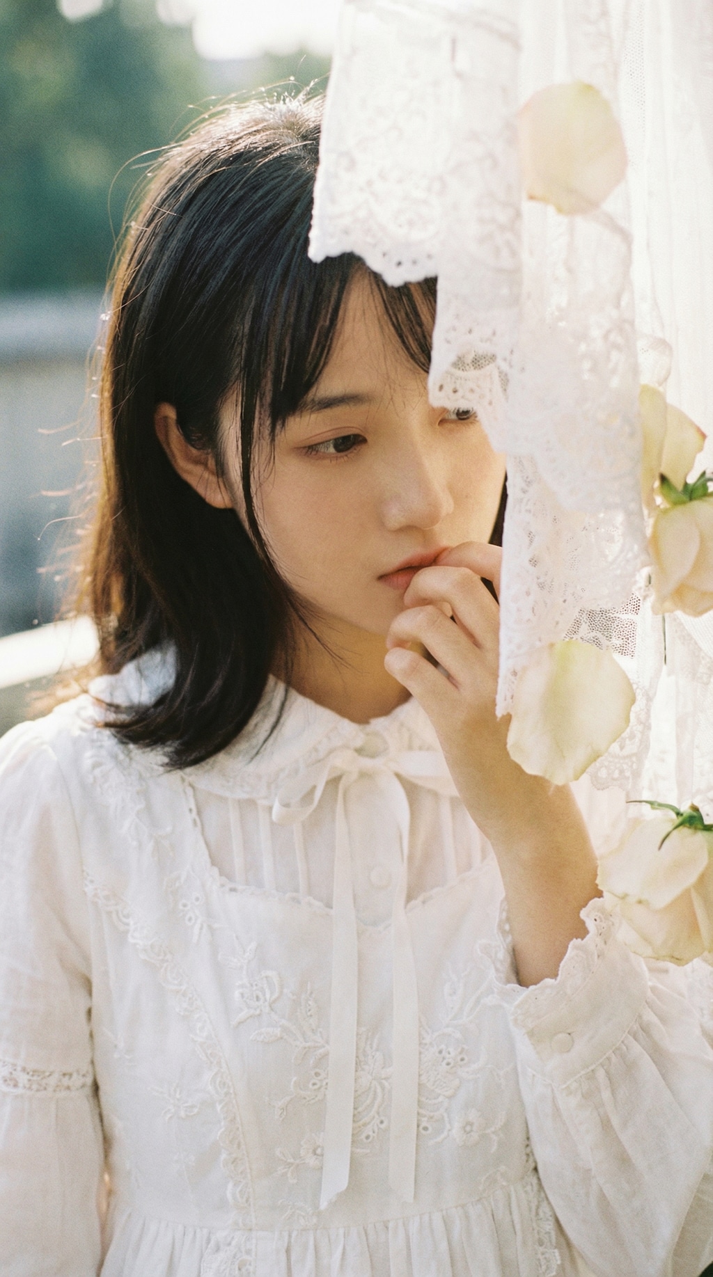 A Silence Blooming in White