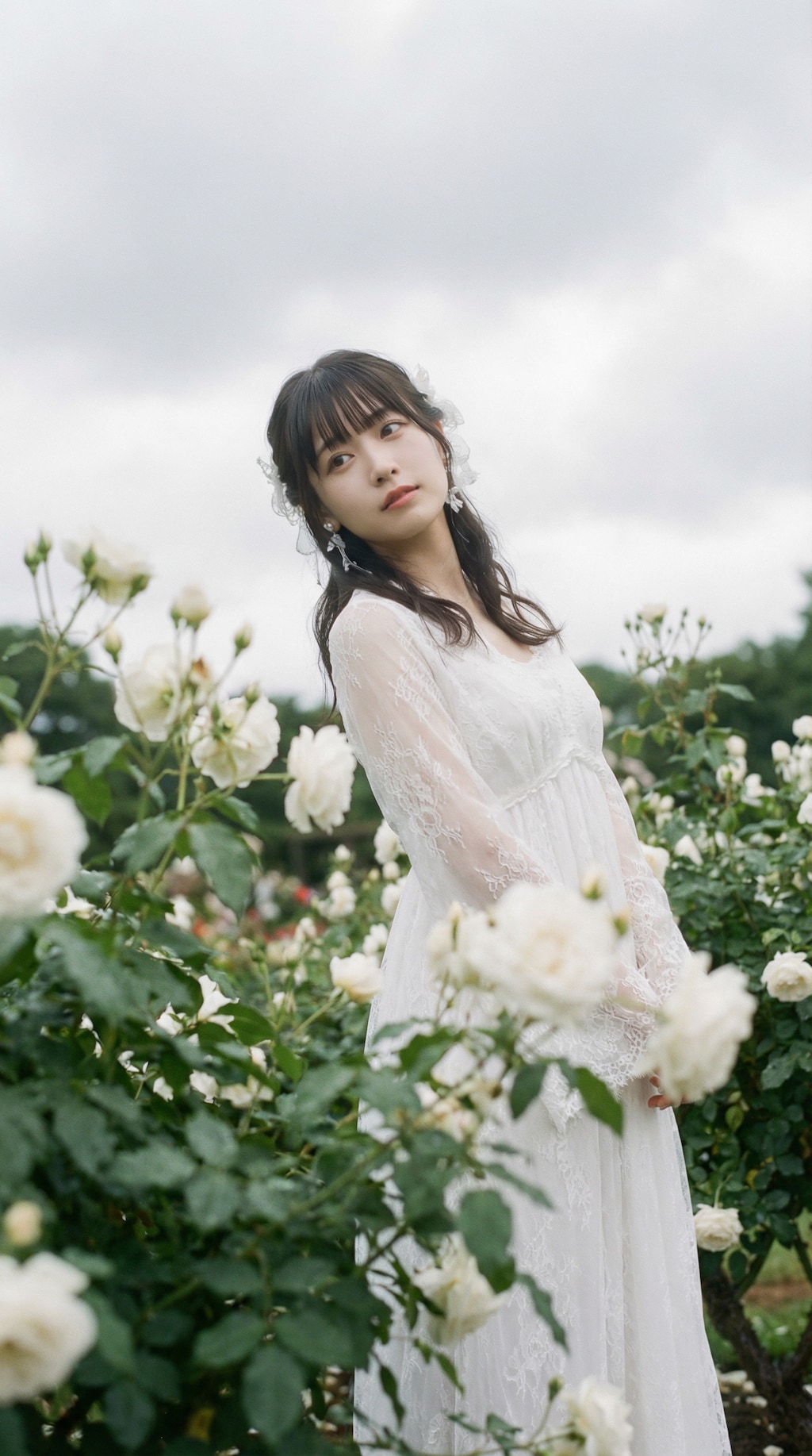 A Silence Blooming in White
