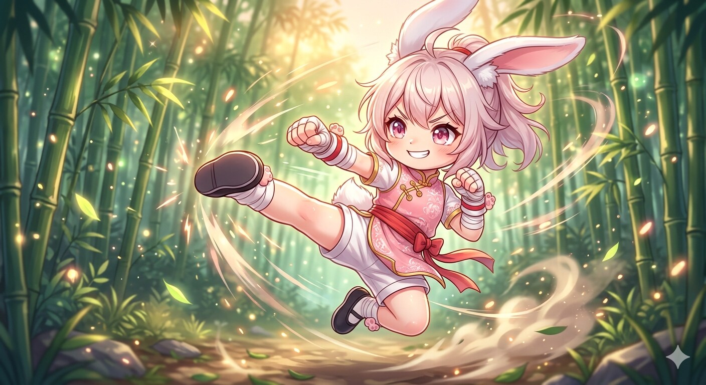 ケモミミカンフー29 | の人気AIイラスト・グラビア