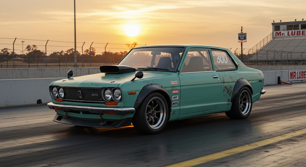 510ブルーバードドラッグカー