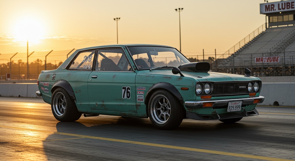 510ブルーバードドラッグカー