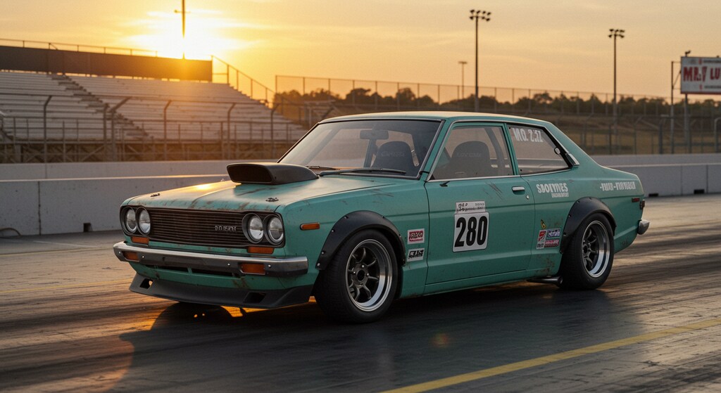 510ブルーバードドラッグカー