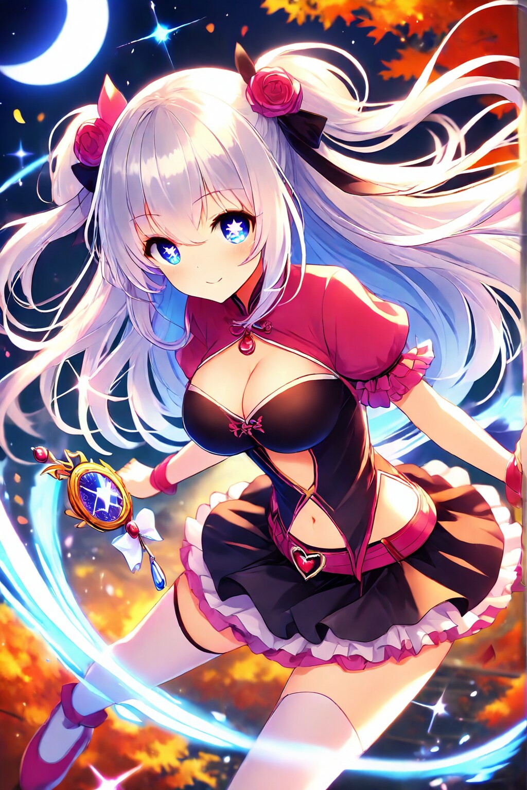 チャイナドレスの魔法少女