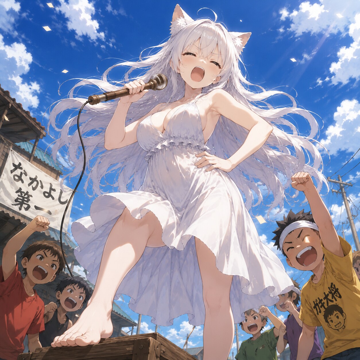 あたしの歌をきけぇ〜！！