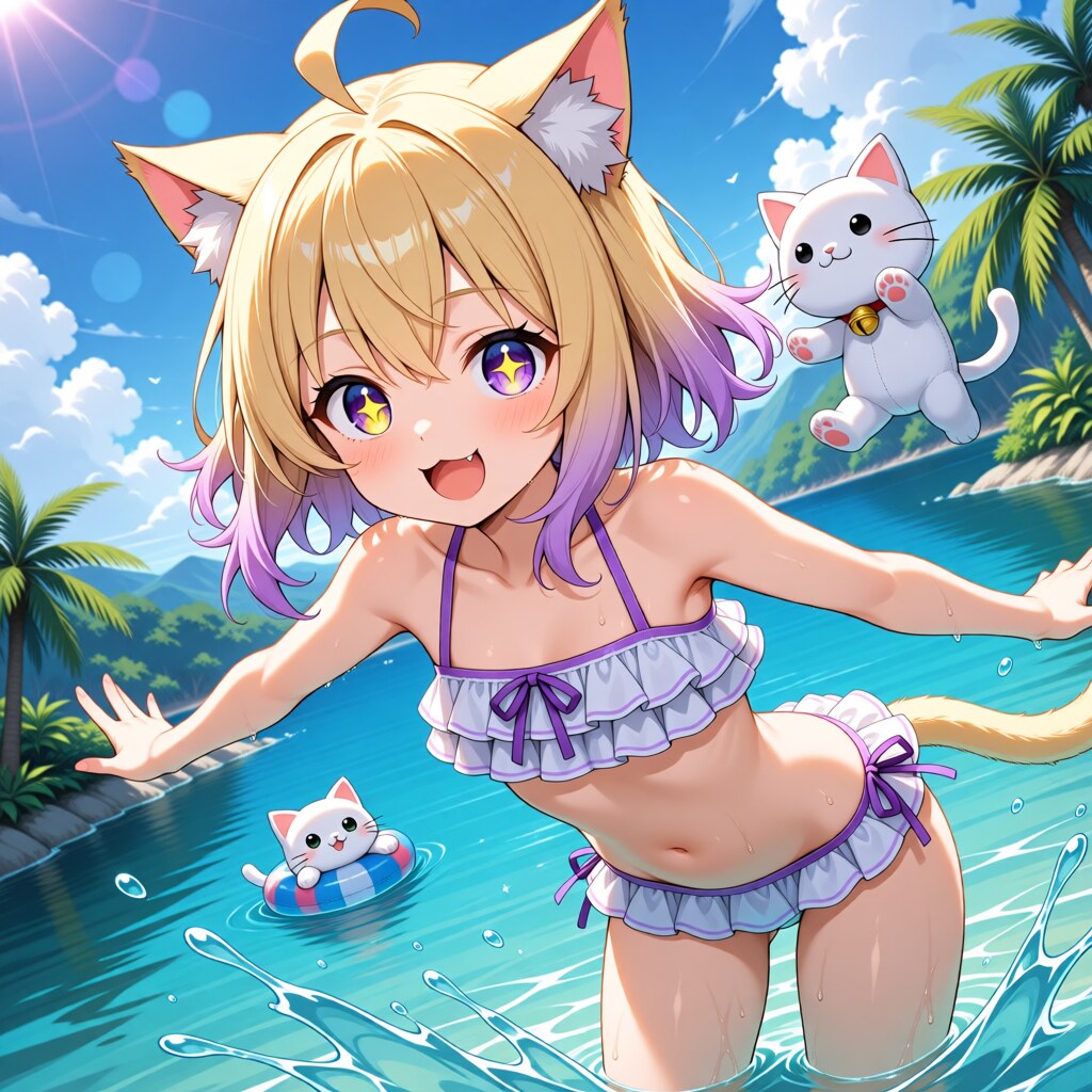 本日のみーむーちゃん（水の日ver.)