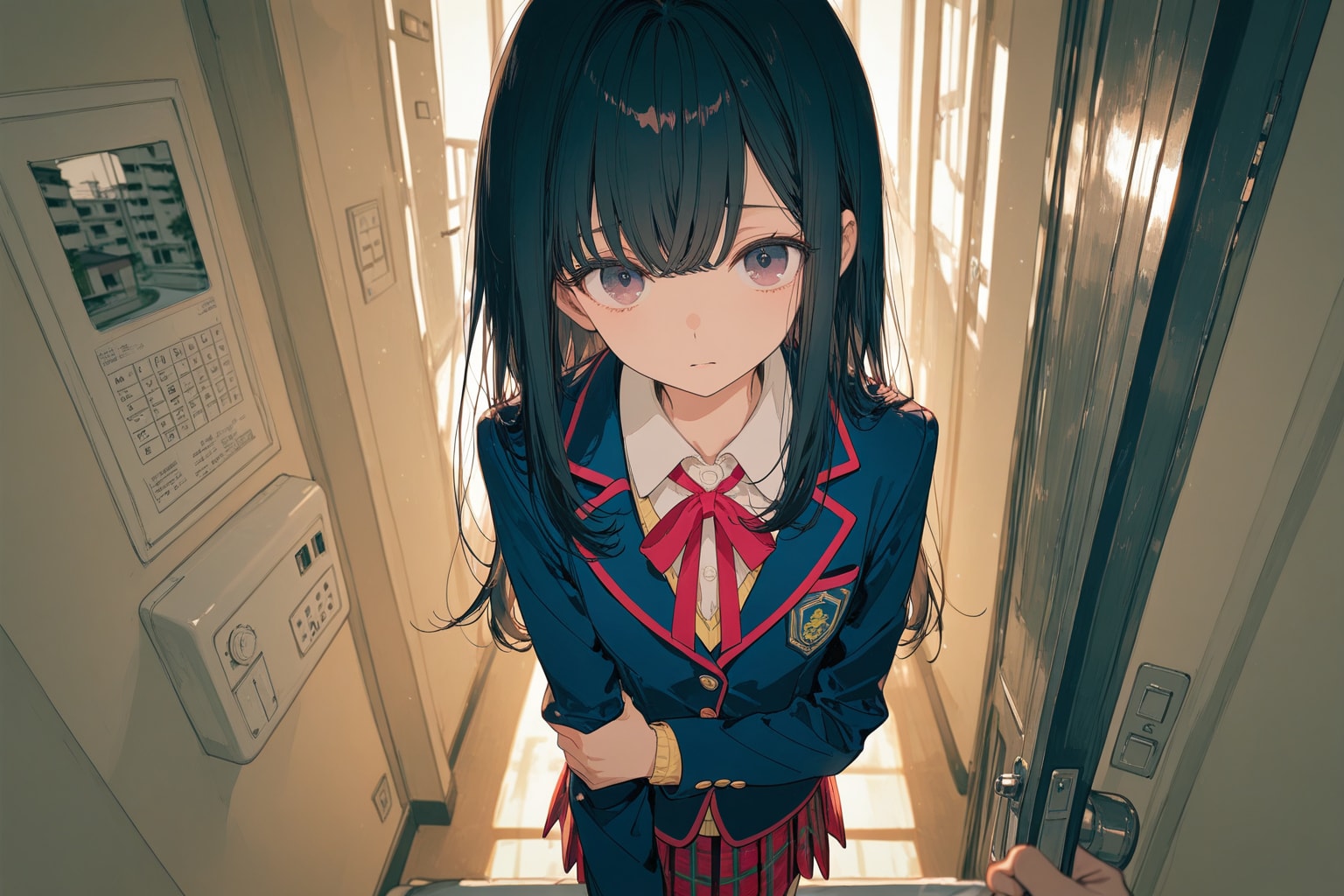 弱みを握られた黒髪ロングちゃん