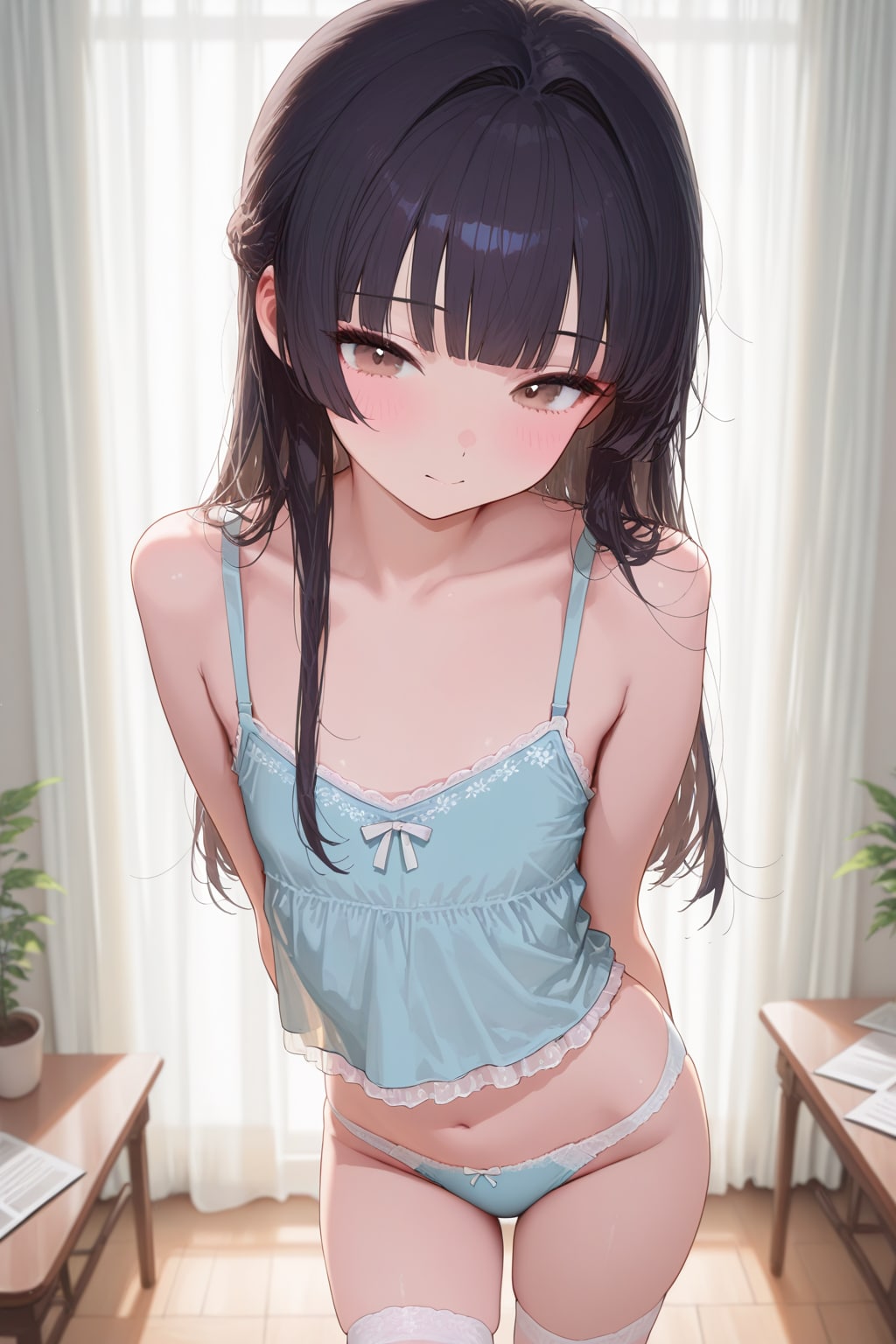 黒髪妹