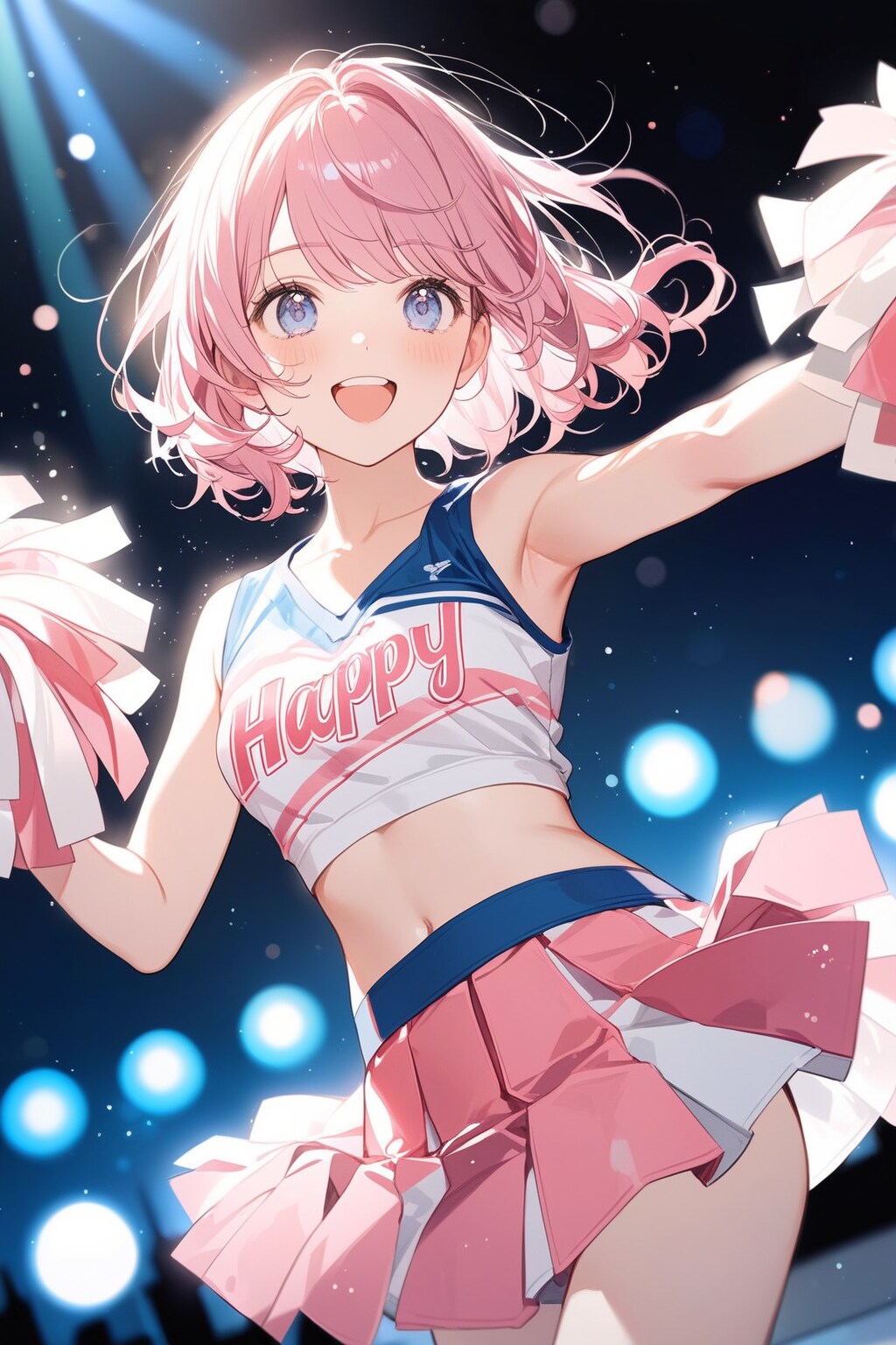 キミのことも応援してるよ♥（1） | の人気AIイラスト・グラビア