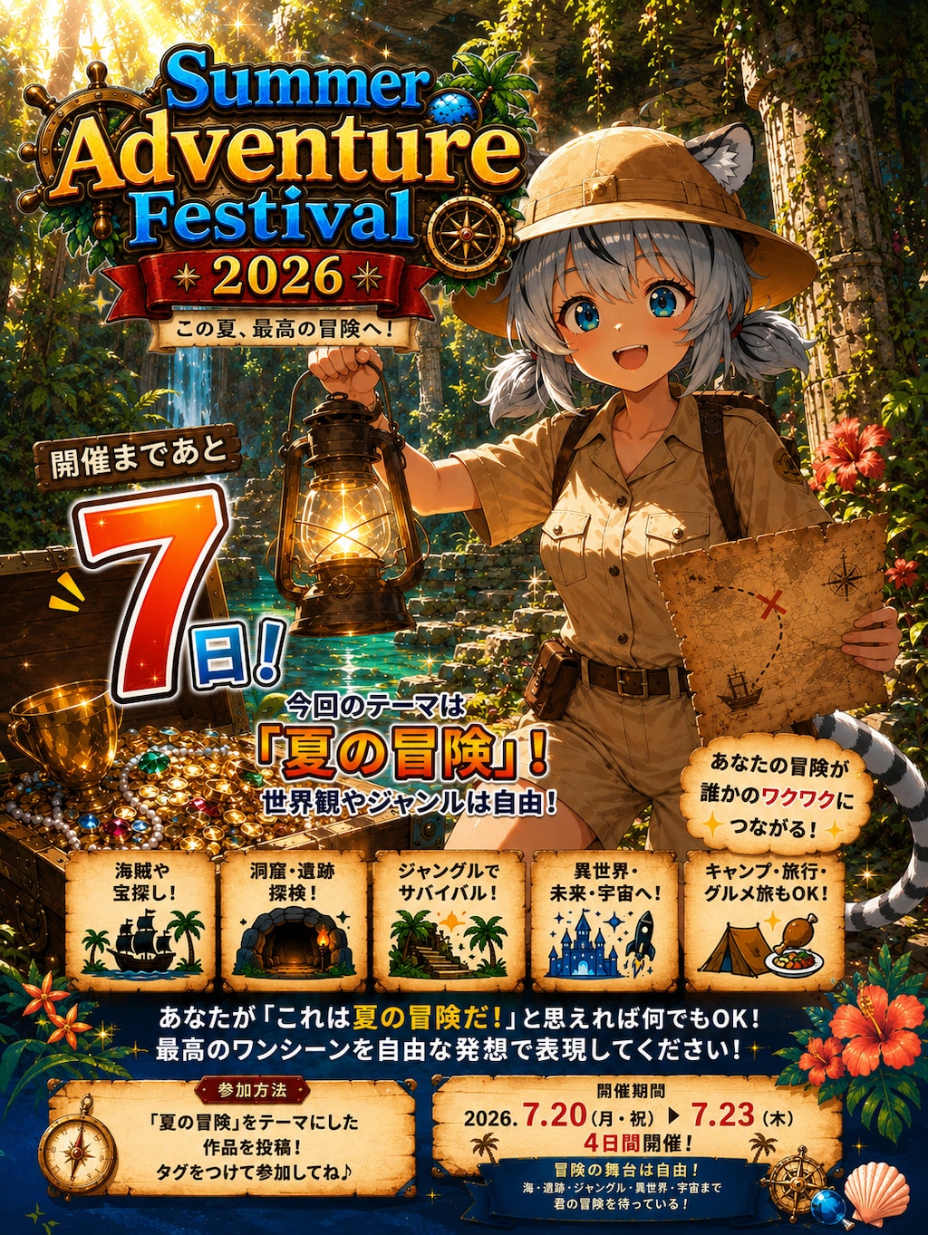 イベント開催まであと7日❗️✨️