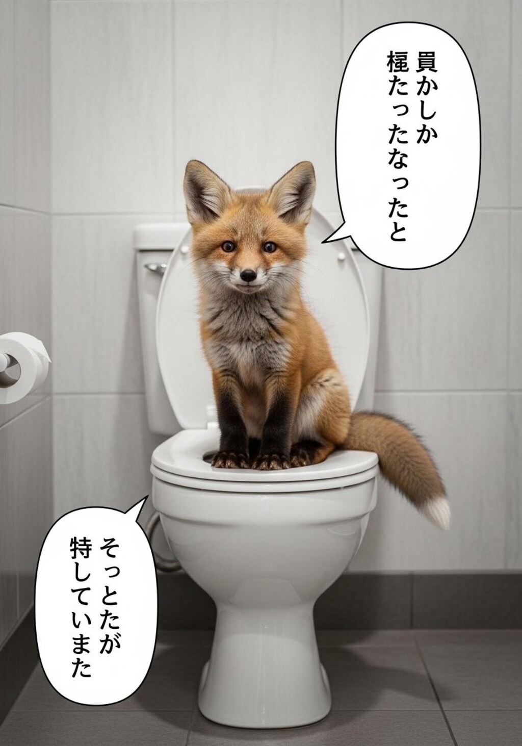 今日はトイレを喋らせてみた　おまけ