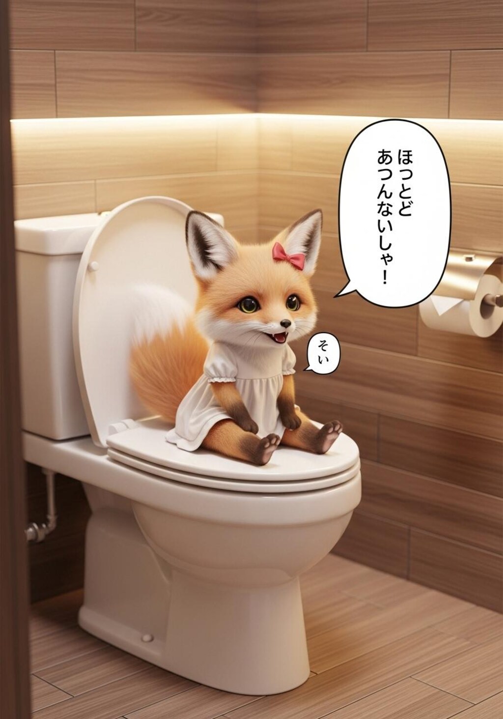 今日はトイレを喋らせてみた　おまけ