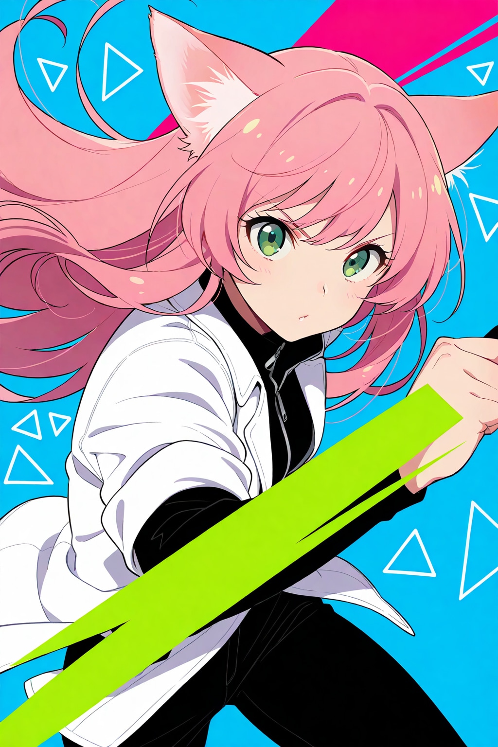 カラーブロッキング🐱✨