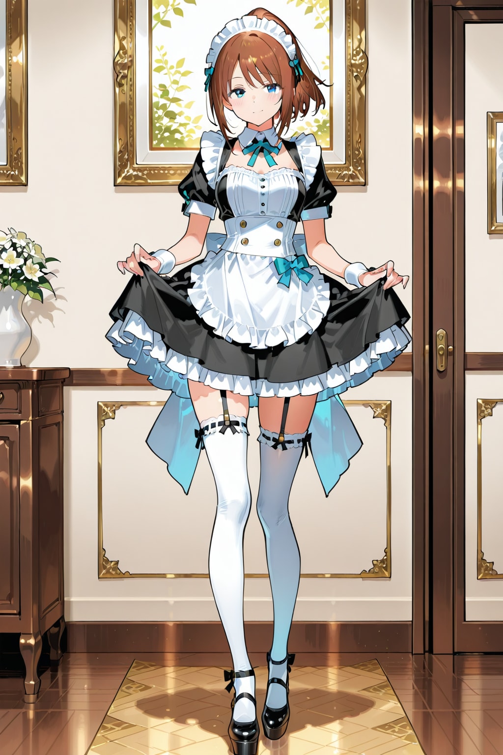 私に、こんな格好させて。いったい、なんなのよ？