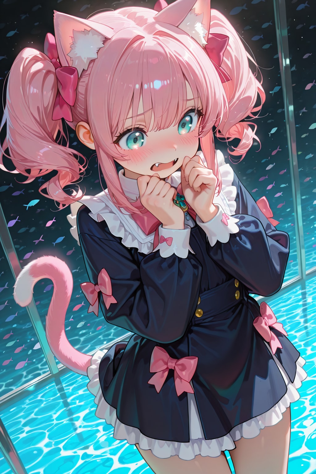 今日の猫耳ピンクちゃん