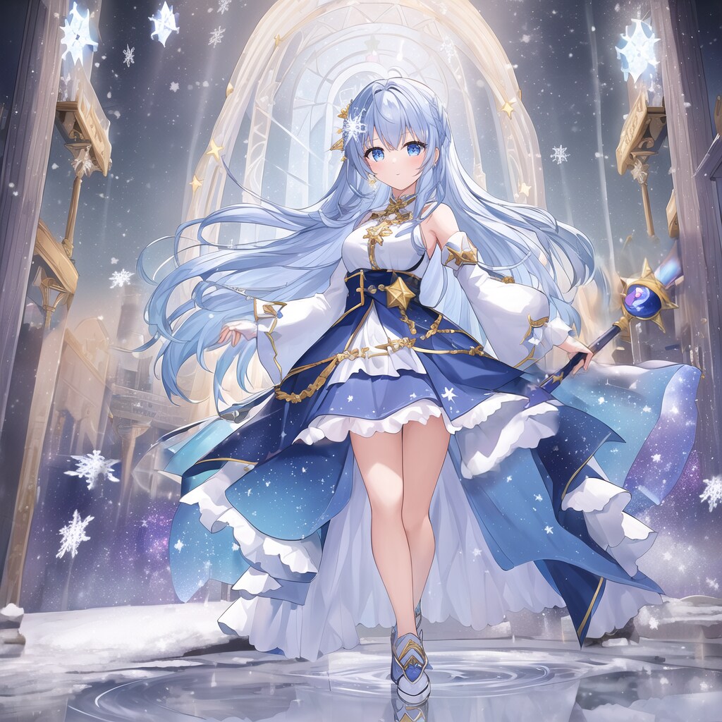 氷雪系魔法使い