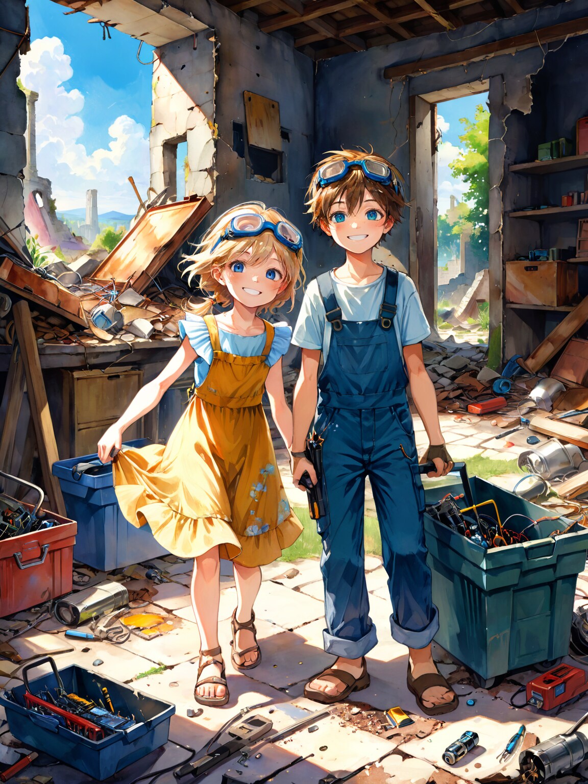 小さな探究者 2 | の人気AIイラスト・グラビア