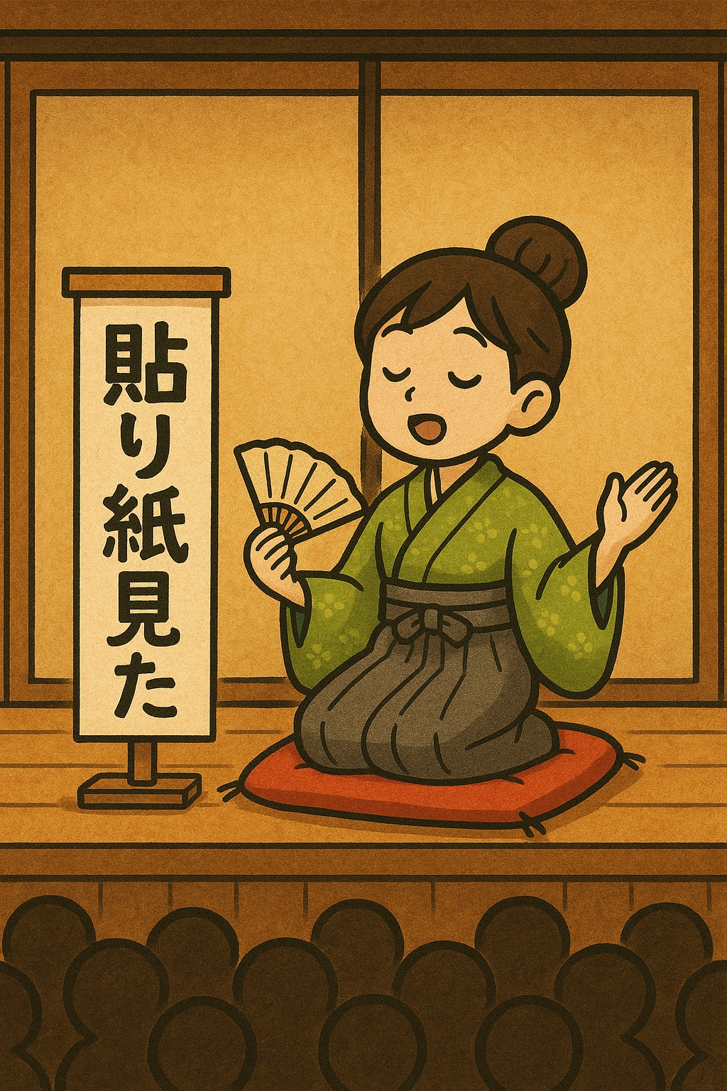 貼り紙見たよを一席。 | の人気AIイラスト・グラビア