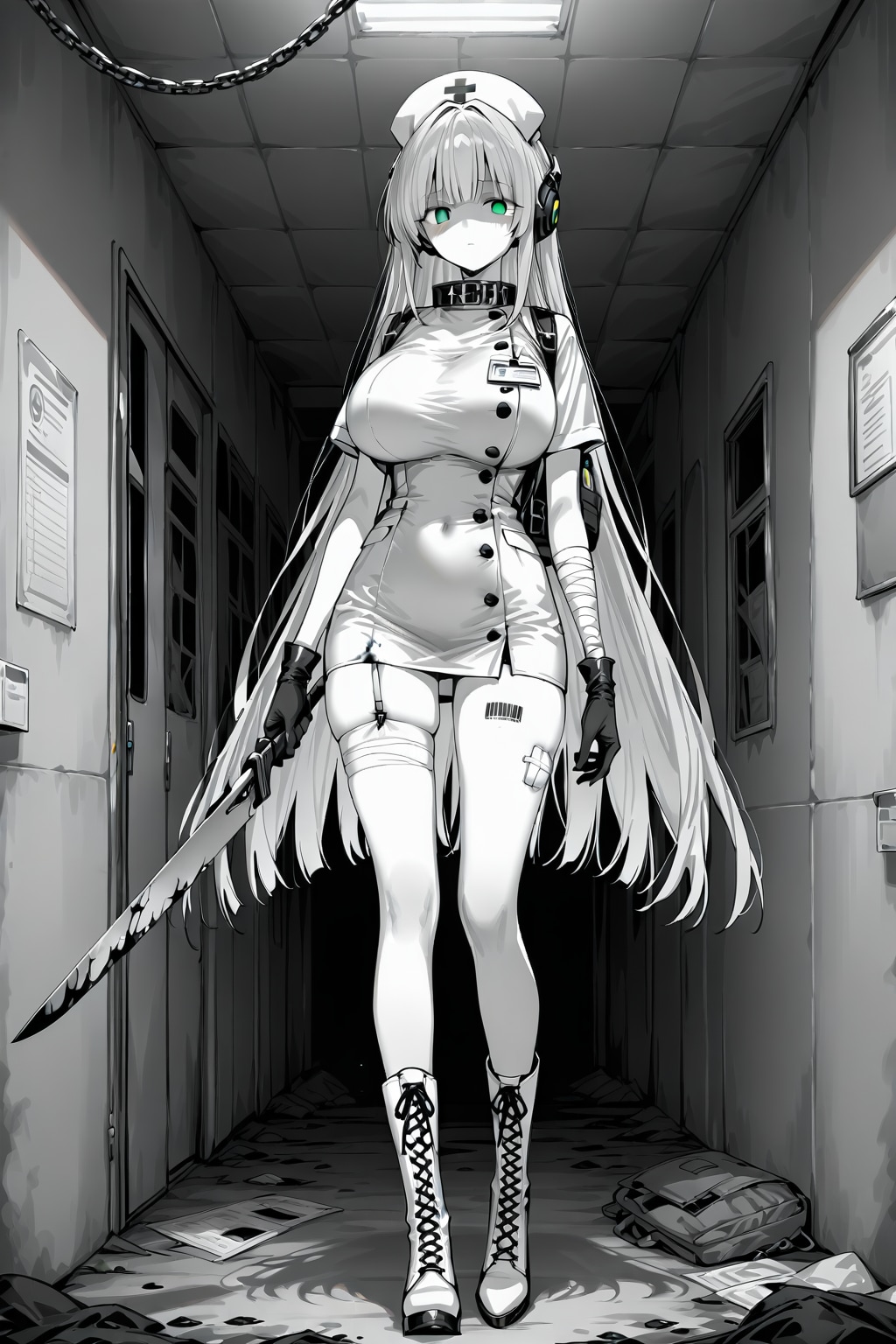 Abandoned hospital | の人気AIイラスト・グラビア