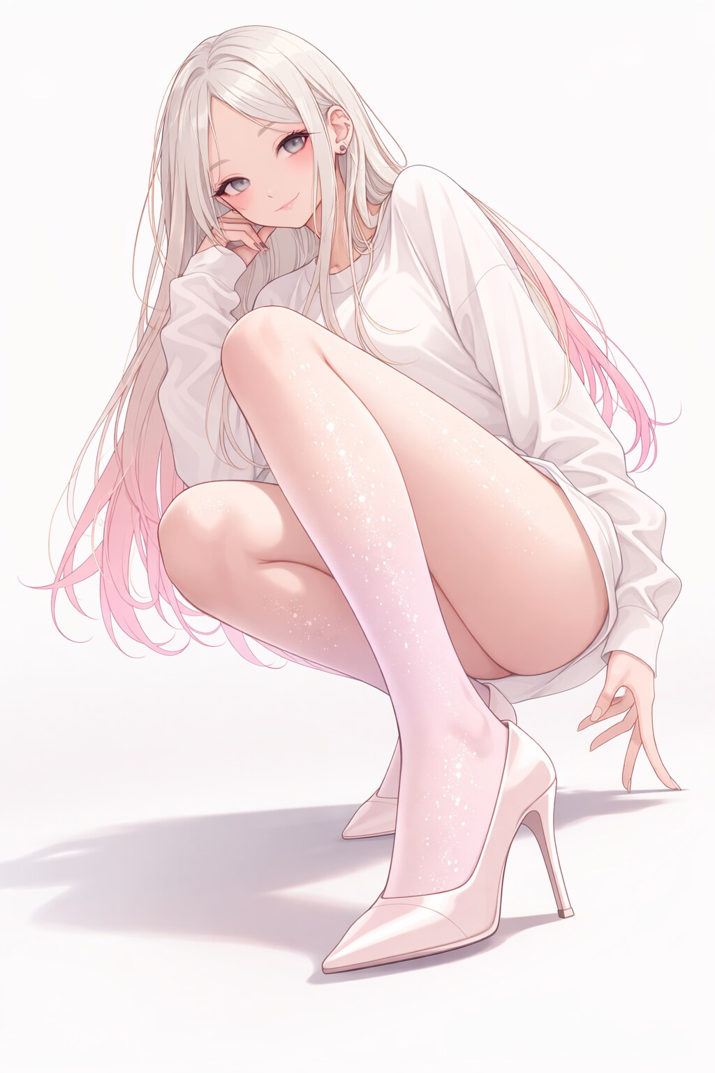 魅力的な脚