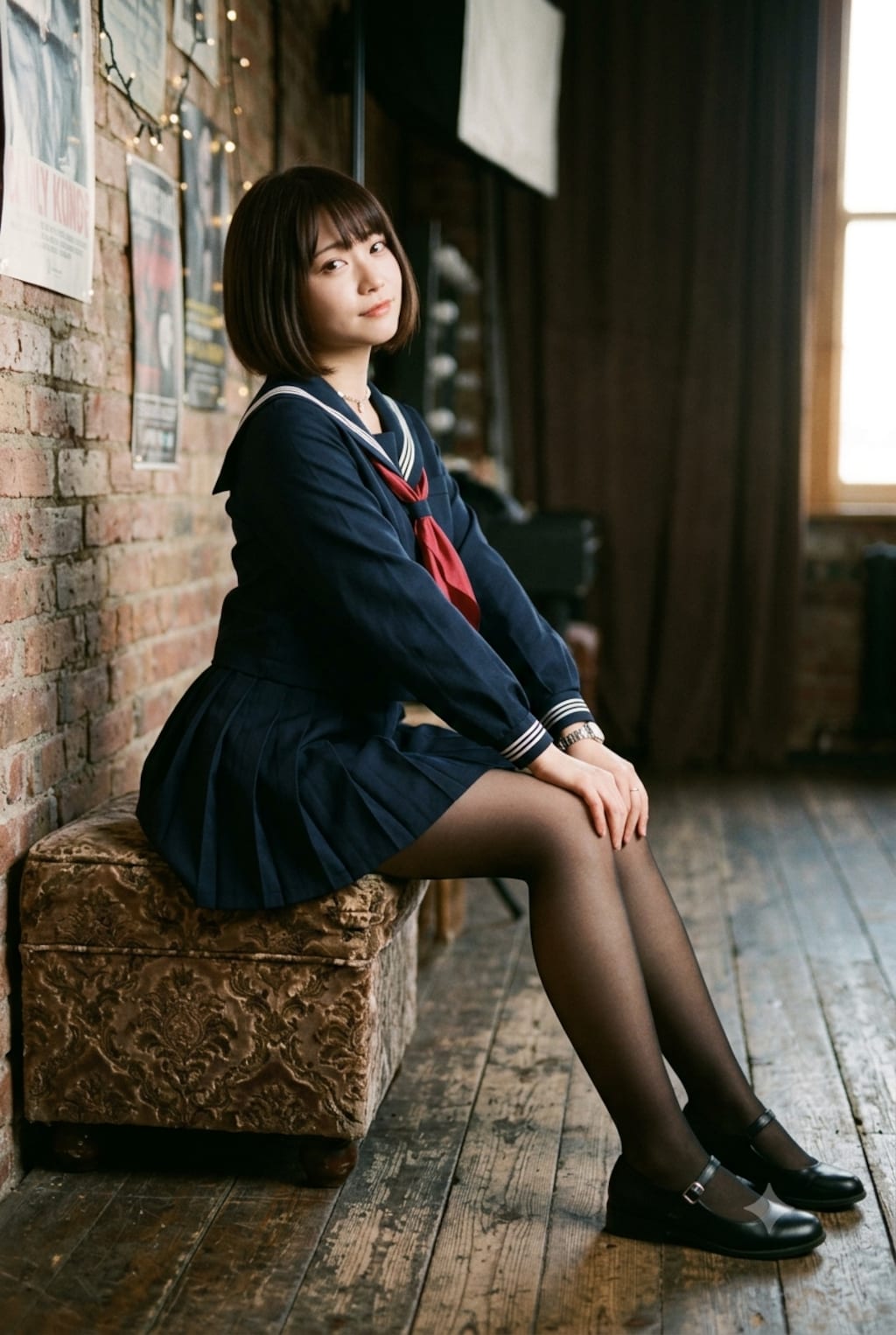 セーラー服パンスト