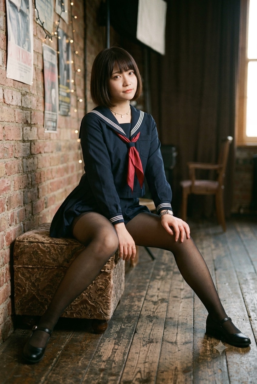 セーラー服パンスト