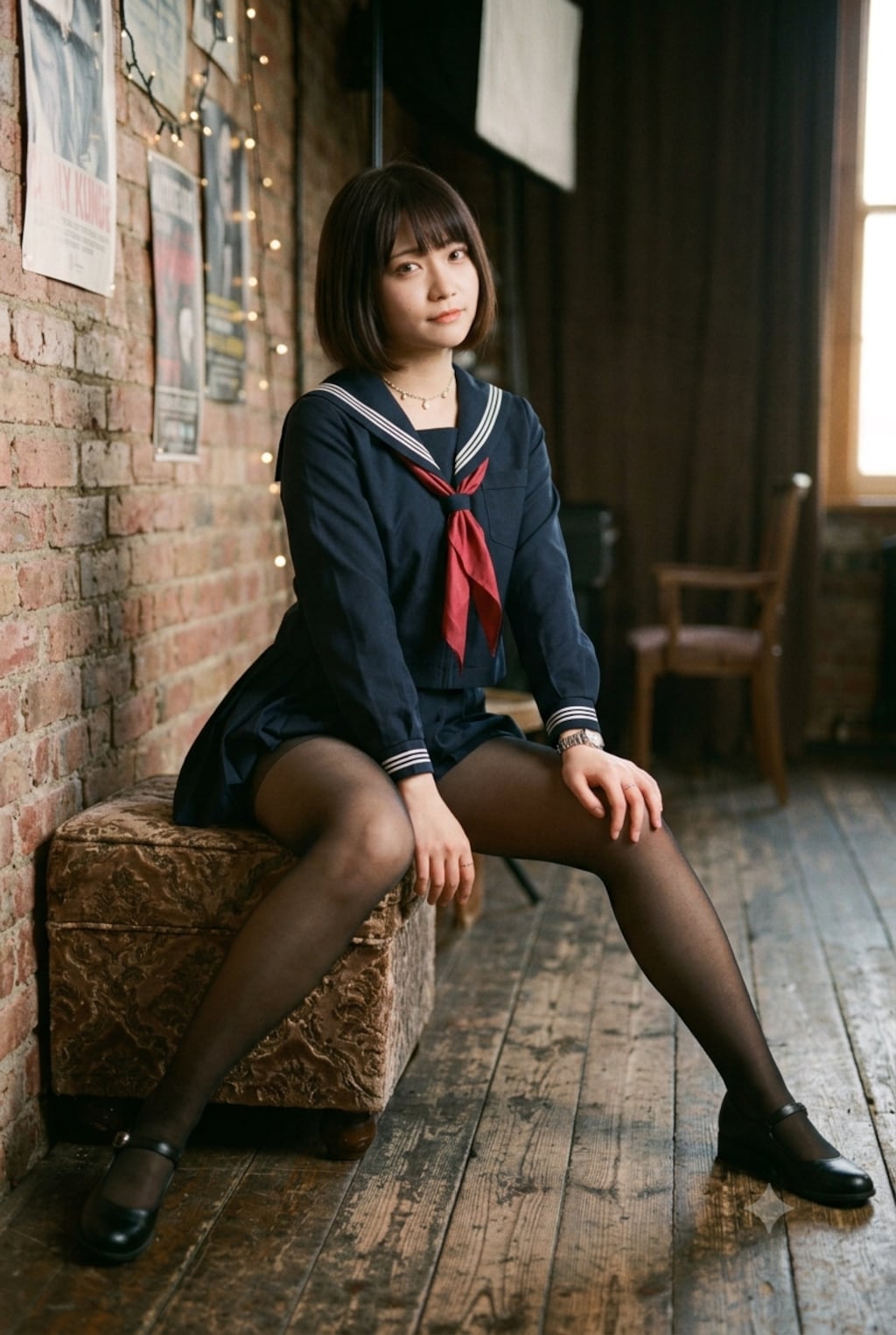 セーラー服パンスト